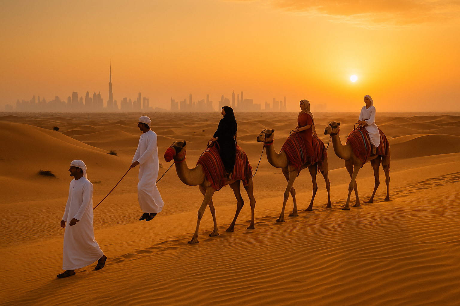 Camel Riding in Dubai